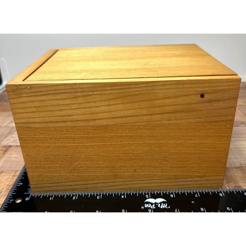 RARE Vintage MagniView Recipe Box with Magnifying Lens
